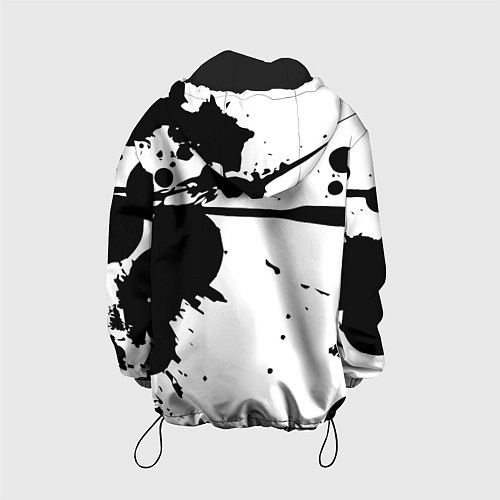 Детская куртка Art blots - vanguard / 3D-Черный – фото 2