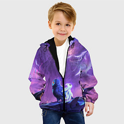 Куртка с капюшоном детская Ori and the Will of the Wisps, цвет: 3D-черный — фото 2