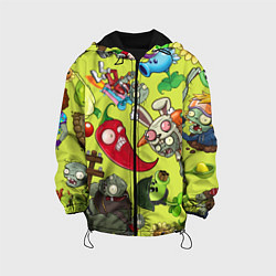 Детская куртка Растения против зомби с героями