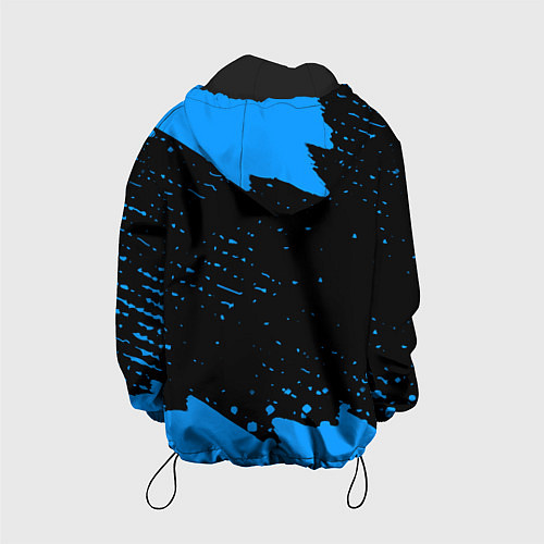 Детская куртка Schalke 04 fc blue color / 3D-Черный – фото 2