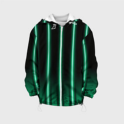 Детская куртка Neon turquoise