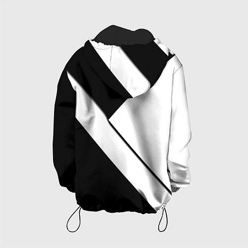 Детская куртка Манчестер Юнайтед геометрия / 3D-Черный – фото 2