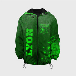 Детская куртка Lyon - green gradient вертикально