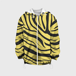 Детская куртка Светлый тигровый паттерн