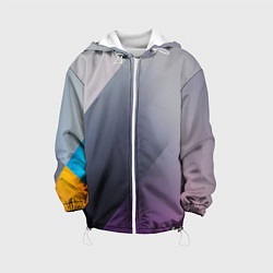 Детская куртка Color grey with stripes