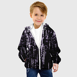 Куртка с капюшоном детская Shade purple, цвет: 3D-белый — фото 2