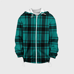 Детская куртка Checkered dark blue