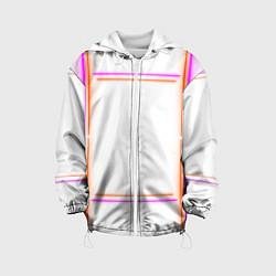 Детская куртка Neon white orange pink