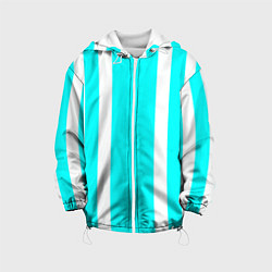 Детская куртка Color blue white stripes