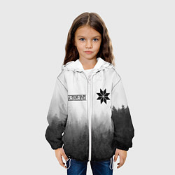 Куртка с капюшоном детская Лес - это мой храм, цвет: 3D-белый — фото 2