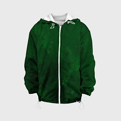 Детская куртка Абстракция - drops on an emerald