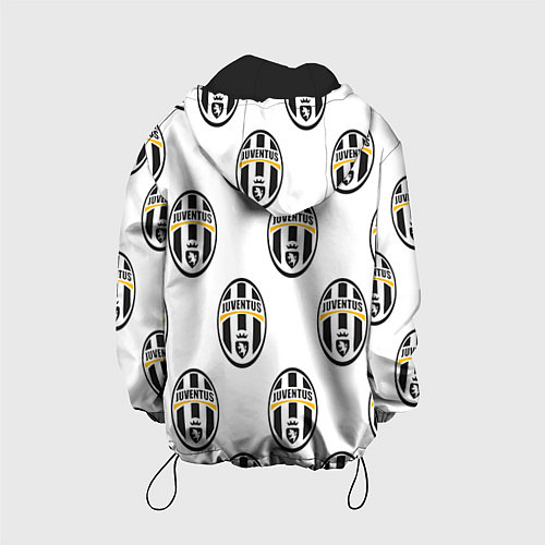 Детская куртка Juventus Pattern / 3D-Черный – фото 2