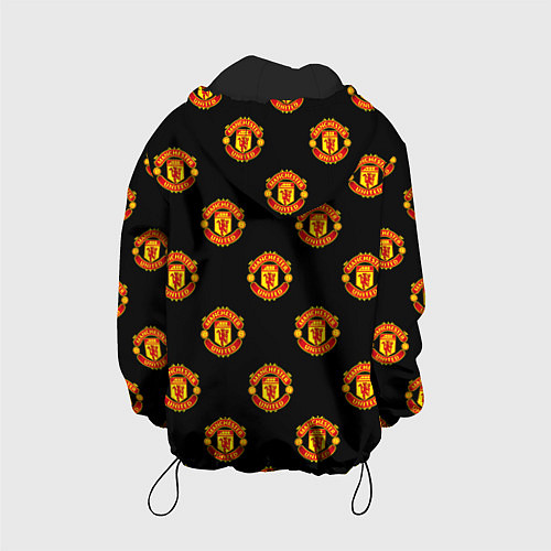 Детская куртка Manchester United Pattern / 3D-Черный – фото 2