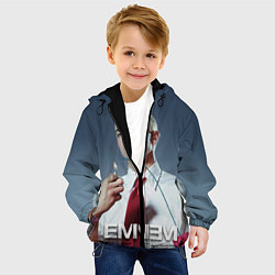 Куртка с капюшоном детская Eminem Fire, цвет: 3D-черный — фото 2