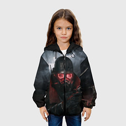 Куртка с капюшоном детская Fallout: New Vegas, цвет: 3D-черный — фото 2
