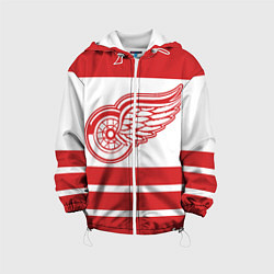 Куртка с капюшоном детская Detroit Red Wings, цвет: 3D-белый