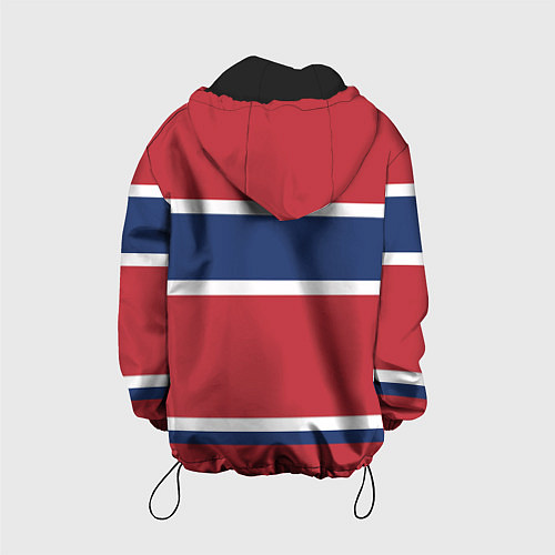 Детская куртка Montreal Canadiens / 3D-Черный – фото 2