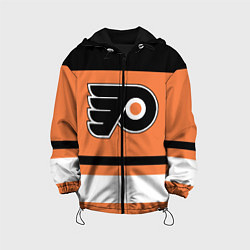 Куртка с капюшоном детская Philadelphia Flyers, цвет: 3D-черный