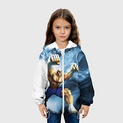 Куртка с капюшоном детская Muay Thai Rage, цвет: 3D-белый — фото 2
