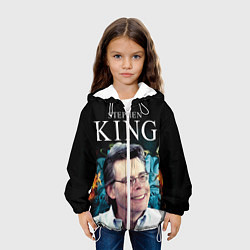 Куртка с капюшоном детская Stephen King: Horror, цвет: 3D-белый — фото 2