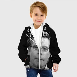 Куртка с капюшоном детская Stephen King, цвет: 3D-белый — фото 2