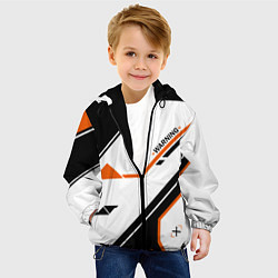 Куртка с капюшоном детская CS:GO Asiimov P250 Style, цвет: 3D-черный — фото 2