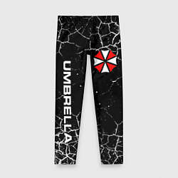 Леггинсы для девочки UMBRELLA CORPORATION, цвет: 3D-принт