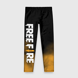Леггинсы для девочки Free fire, цвет: 3D-принт