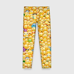 Детские легинсы Смайлики Emoji
