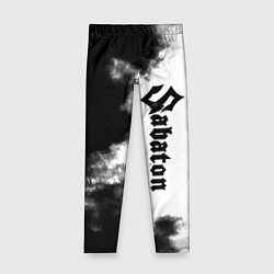 Леггинсы для девочки Sabaton, цвет: 3D-принт