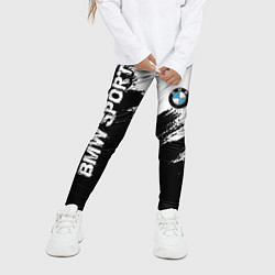 Леггинсы для девочки BMW, цвет: 3D-принт — фото 2