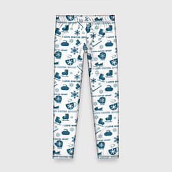 Детские легинсы Зимние виды спорта