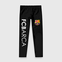 Детские легинсы FC BARCA BLACK STYLE