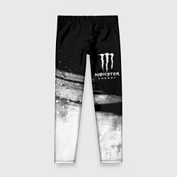 Леггинсы для девочки Monster Energy марка напитка, цвет: 3D-принт