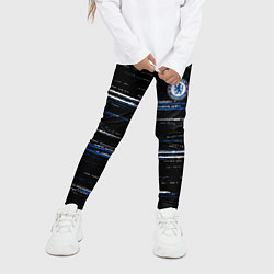 Леггинсы для девочки Chelsea челси лого, цвет: 3D-принт — фото 2