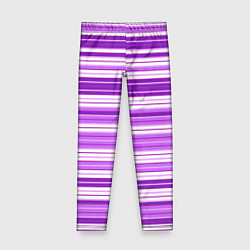 Детские легинсы Фиолетовые полосы
