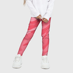 Леггинсы для девочки Pink military, цвет: 3D-принт — фото 2