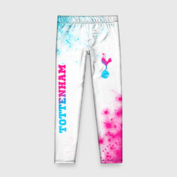 Детские легинсы Tottenham neon gradient style вертикально