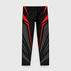 Леггинсы для девочки Sport uniform - red, цвет: 3D-принт