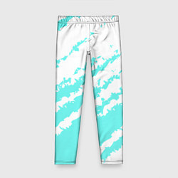 Детские легинсы The color is light blue and white