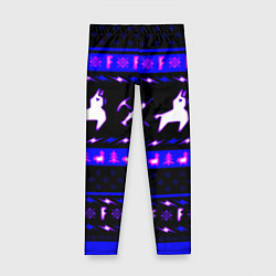 Детские легинсы Fortnite neon pattern