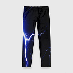 Детские легинсы Lightning blue
