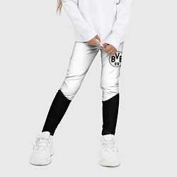 Леггинсы для девочки Borussia geometry, цвет: 3D-принт — фото 2