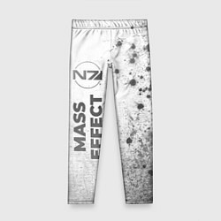 Леггинсы для девочки Mass Effect - white gradient по-вертикали, цвет: 3D-принт