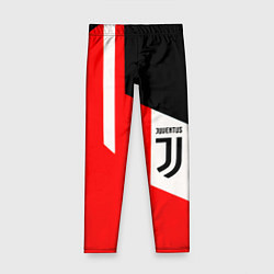 Леггинсы для девочки Juventus sport geometry, цвет: 3D-принт