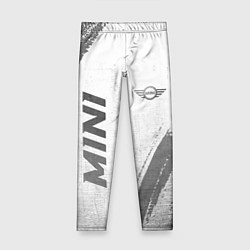 Детские легинсы Mini - white gradient вертикально