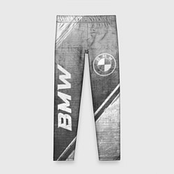 Детские легинсы BMW - grey gradient вертикально
