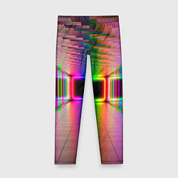 Детские легинсы Неоновая галерея
