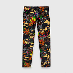 Леггинсы для девочки Paw, цвет: 3D-принт