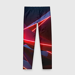 Детские легинсы Neon laser red